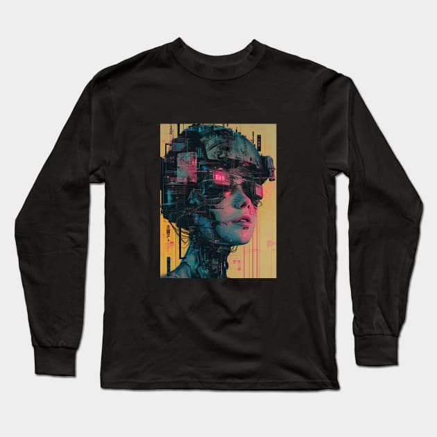 Ultrapunk 41 Long Sleeve T-Shirt by obstinator